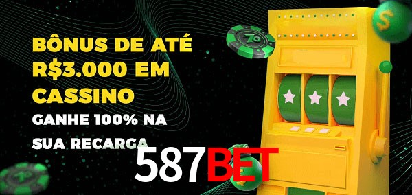 587Bet melhor bônus de depósito