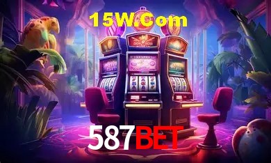 Interface moderna da plataforma 587Bet